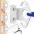 Resistance Band Wall Anchor Set，No Weld Wall Mount for Exercise Bands & Suspension Straps Resistance Band Wall Mount System Compact Strength Training Kit for Home Gym Workouts & Physical Therapy