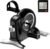 Under Desk Bike Pedal Exerciser, Mini Exercise Bike for Arm/Leg Exercise, Portable Peddler with LCD Display