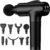 OLsky Massage Gun Deep Tissue 30 Speeds 9 Attachments Handheld (Black)