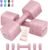 Adjustable Dumbbell Set of 2, 2.2-20LB Adjustable Weight Set, 3 in 1 Free Weights Dumbbells Set for women men at home, 2.2lb, 3.6lb, 5lb,10lb, 20lb, for Home, Office, Gym Exercise Training, Anti-slip Handle