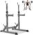 K KiNGKANG Squat Rack, 600lbs Adjustable Barbell Rack for Home Gym