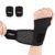 Ultra Thin Mesh Wrist Strap Brace Support for Workouts & Daily Use, Carpal Tunnel Pain Relief, Ulnar Wrist Wraps Repetitive Wrist Use Injury, Fit Left or Right Hand, Breathable Adjustable (2, Black)