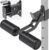 Kipika Nordic Hamstring Curl Squat Rack Attachment for Power Rack with 5/8″ or 1″ Hole – Adjustable Leg Hold Down Attachment with Premium Leather Surface