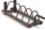 Steelbody Horizontal Plate and Olympic Bar Rack Organizer with Steel Frame and Transport Wheels STB-0130