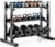 3-Tier Dumbbell Rack, Heavy Duty Commercial Grade Storage