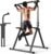 YYJO Foldable Pull Up Bar Free Standing Multi-function Power Tower Dip Bar with Assistance Bands Home Gym Strength Training Equipment