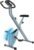 BARWING Stationary Exercise Bike for Home Workout, 5 IN 1 Foldable Indoor Cycling Bike for Seniors, 350LB Capacity, 16-Level Magnetic Resistance, Seat Backrest Adjustments