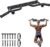 SELEWARE Heavy Duty Welded Pull Up Bar Wall/Joist/Ceiling Mount Chin Up Bar