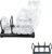 Weight Plate Rack Barbell Plate Storage Organizer Up to 660 LBS