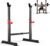 Adjustable Squat Rack, 550LBS Multi-Function Barbell Rack for Weight Lifting and Home Gym Fitness Workout Portable Squat Bench Press – Great for Beginners