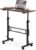 Small Standing Desk Adjustable Height,Mobile Stand Up Desk with Wheels