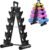 AmazeFan 5 Tier | 3-Tier Dumbbell Rack Stand Only, A-Frame Design Weight Rack with Handle, Weights Metal Strength Training Dumbbells Storage Rack for Home Gym Space Saver (Dumbells not Included)