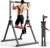 SERTT Foldable Power Tower Dip Station for Pull Ups, Dips & Push Ups, Upgraded Free Standing Pull Up Bar Station, Multi-function Workout Equipment for Home Gym Strength Training, Support 440LBS