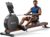 MERACH Pro-Grade Rowing Machines for Home, Smart Magnetic Rowing Machine with Self-Generation, Double Resistance and 400 LBS MAX Load, Wooden Tracks for Silent Sliding