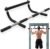 Iron Chin Up & Pull Up Bar Gen. 1 – Heavy Duty Doorway Pull Up Bar, 9 Multi-Grip Positions, No Screws Required, Fits 24″–32″ Door Frames, Supports Up to 300 lbs, Home Gym Strength Trainer