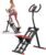Stair Stepper for Home, 3-Level Resistance with Non-Slip Pedals & LCD