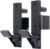 SYL Fitness J-Hooks for Squat/Power Rack – Available in 2″x2″ and 3″x3″, Heavy Duty J-Cups Barbell Holder with UHMW Pads