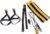 Suspension Training System with Dual Rubber Grips & Door Anchor – Adjustable Straps for Full Body Home Workout – Indoor Fitness Resistance Trainer Kit