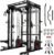 RitFit M2 3D Smith Machine with Steel Weight Stack, 60x60mm Power Cage