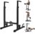 Yes4All Dip Stand 500 LBS Capacity, 80 Levels Adjustable Dip Bars, Dip Station Machine for Home Gym
