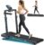 WELLFIT Foldable Treadmill with Auto Incline, 400 LBS, Adjustable Height