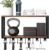 TJ.MOREE 2 Tier Floating Shelf Compatible with Tonal Accessories Wall Mount