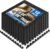 0.56″ Thick Rubber Top 12 Tiles Gym Flooring for Home Gym Interlocking Foam