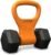 KETTLE GRYP Dumbbell to Kettlebell Grip Converter Handle Made in USA Orange