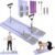 Pilates Reformer Board Set – 2026 Foldable 8-in-1 Pilates Machine for Full Body Workouts, Ab Core Trainer with Resistance Bands, Portable Home Pilates Equipment for Women & Men