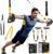 Home Resistance Training Kit with Adjustable Extension Exercise Straps