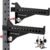 EVERYMATE Safety Spotter Arms, Fits 2″x2″ & 3″x3″ Power Racks, Heavy Duty 1000LBS Capacity Barbell Squat Rack Safety Bars with Rubber Pads for Home/Garage Gym Strength Training