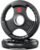 XDDIAS 2-Inch Three-Grip Rubber Olympic Plates,Cast Iron Barbell Weights