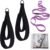 Pilates Straps for Reformer, Fitness D-Ring Double Loop Exercise with 10-Loop Sports Yoga Stretch Band, Double Loop Straps for Yoga, Pilates, Dance, Flexibility & Exercise