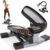SPORTSROYALS Stair Stepper,Twist/Mini Stepper for Exercise at Home,Step Machine with Resistance Bands for Full Body Workout, 350lbs+ Capacity