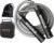 Weighted Jump Rope, 1LB – 3 Pre-Sized Lengths (M/L/XL) for Perfect Fit, No Adjustment Needed! Ergonomic Faux Leather Handle for HIIT, Strength, Cardio & Fat Burn