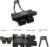 Ab Roller Home Gym Equipment – 4 Wheels Ab Wheel Muscle Roller with Built-in Tracker Ideal Exercise Equipment for Home – Comfortable Elbow Support with Non-Slip Handles – Workout Progress Tracking