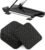 6PCS Treadmill Mat Pads with Storage Bag,4″ x 4″ Double-Sided Non-Slip Exercise Equipment Mat,High Density Silicone Anti-Vibration Pads for Treadmill, Walking Pad, Exercise Bike