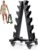 YOLEO Dumbbell Rack, Adjustable & Compact Weight Rack for Dumbbell, Kettlebell, Barbell, Heavy Duty Weight Storage Organizer, Space-Saving Dumbbell Storage Stand Holder for Home Gym – 1100LBS Capacity (Rack Only)