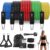 WHATAFIT Resistance Bands, 5 Level Exercise Bands with Handles for Workout