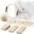 Signature Pilates Set – Complete Pilates Kit with Ring, Ball, Wrist and Ankle Weights & Resistance Bands for Home or Studio Workouts