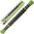 Muscle Roller Stick, Black Green, Hand Held Body Massager, 9 Rollers