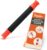 Tiger Tail 11in Massage Stick Portable Roller, Handheld, Deep Tissue Foam Roller for Legs, Neck, Calves, Thighs, Shins & Back, The Roadster 11, Made in USA, Orange Black