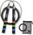 Adjustable Speed Jump Rope for Fitness, Non-Slip & 2 Cable