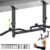 SELEWARE Heavy Duty Welded Pull Up Bar Wall/Joist/Ceiling Mount Chin Up Bar