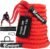Battle Ropes for Home Gym Exercise – 1.5 Inch Diameter 30FT Red Battle Rope Workout Exercise Training Ropes with Protective Sleeve for Kids Men Women Exercise Fitness & Strength Training