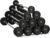 Titan Fitness Rubber Fixed Barbells, Pre-Loaded Weight Bar