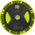 Cast Iron Rubber Coated Weight Plates with 2″ Steel Insert, 5-45lbs