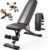 Adjustable Weight Bench, ASTM-Certified 660LB Workout Bench for Home Gym