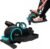 Cubii Total Body Under Desk Elliptical Bike with Built-in Upper Body Resistance Bands | Seated Exercise Machine – Arms + Legs Workout for Seniors & All Ages, 12 Resistance Levels, LCD Display