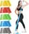 Resistance Bands Set for Physical Therapy, Rehab, Yoga and Pilates